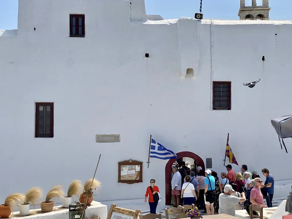 Panagia Tourliani Monastery, Mykonos: Visit Ano Mera Church