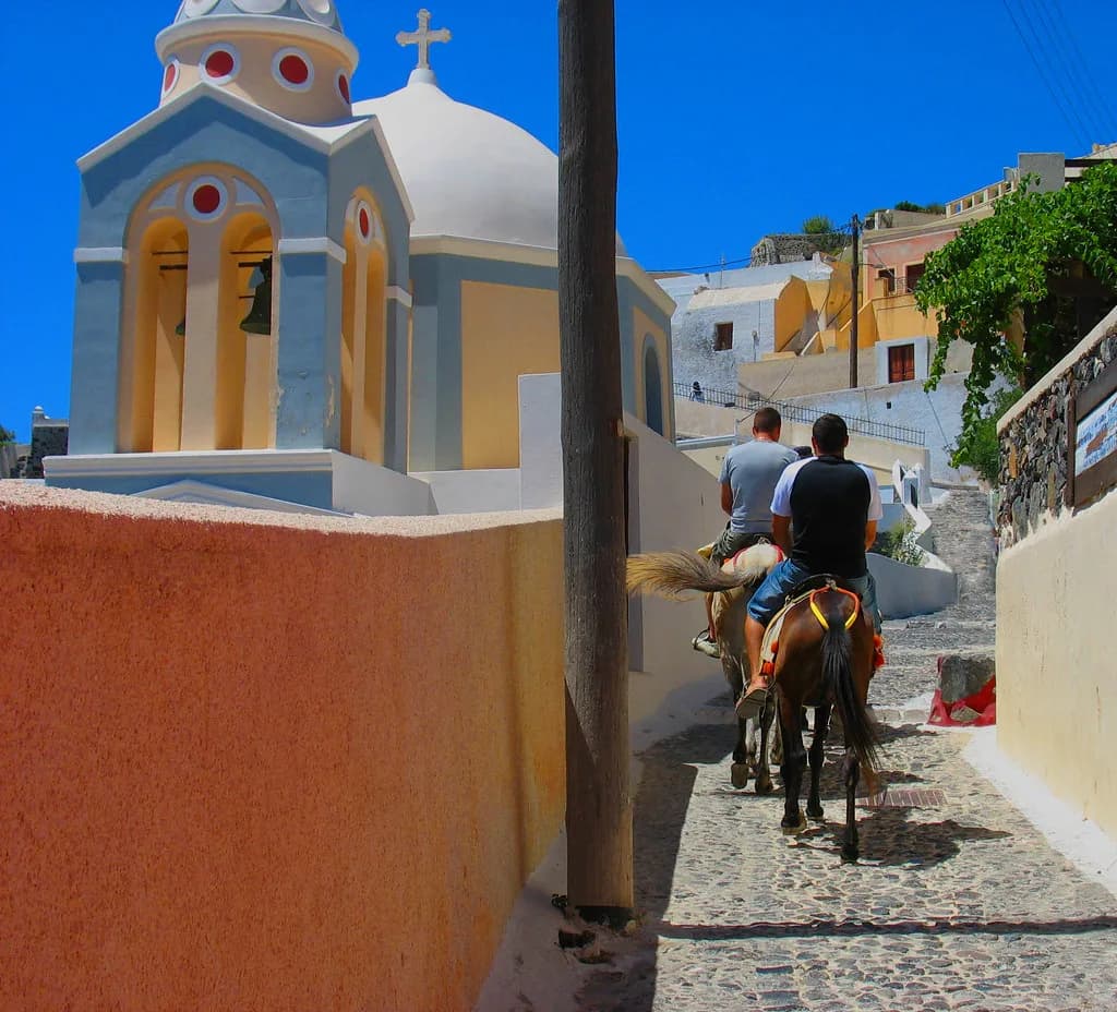 Santorini Donkey Rides: Fira Steps, Prices and Alternatives