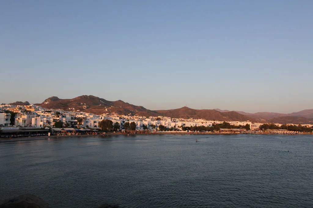 View of Naxos, Greece