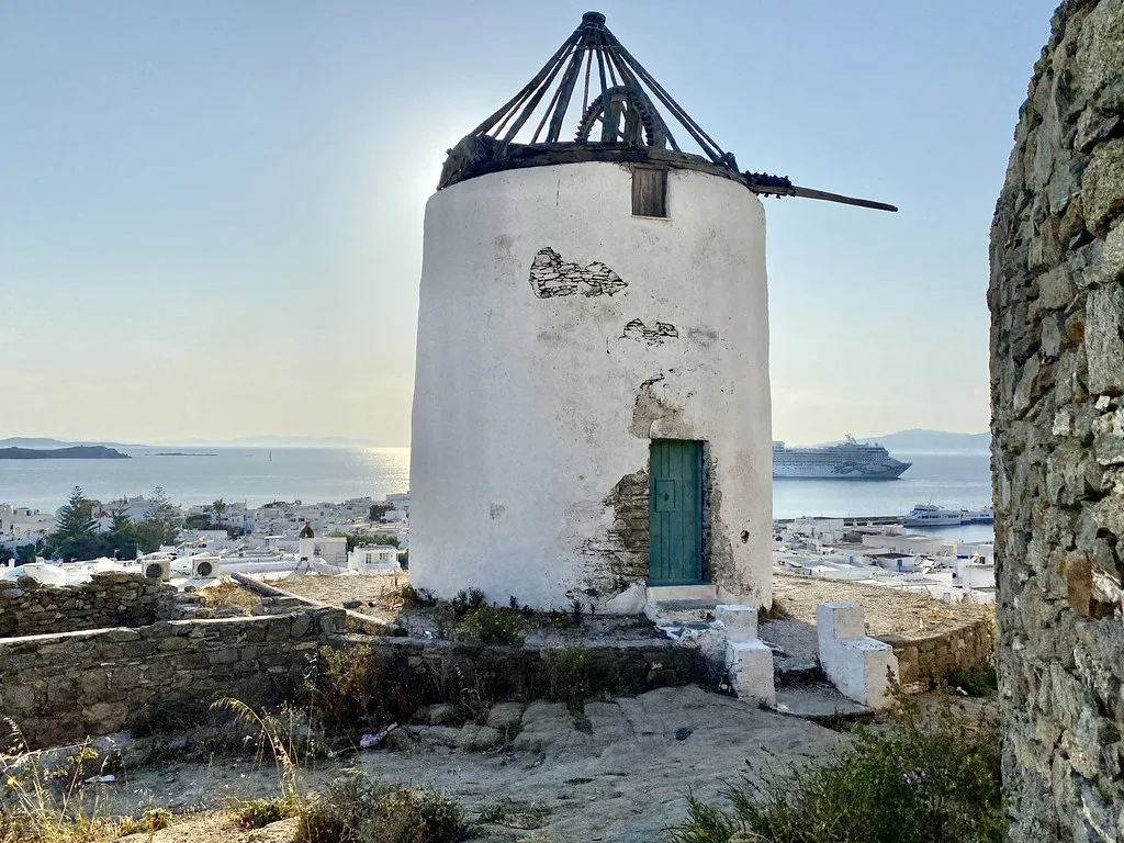 Old Windmill, Chora, Mykonos, Greece