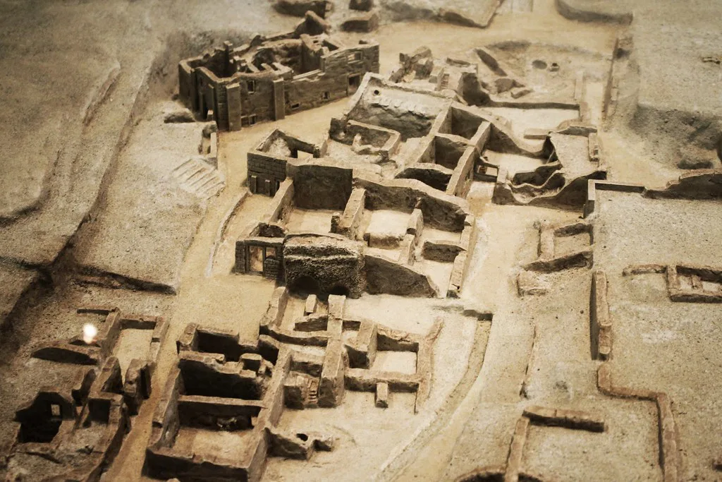 Akrotiri of Santorini (model)
