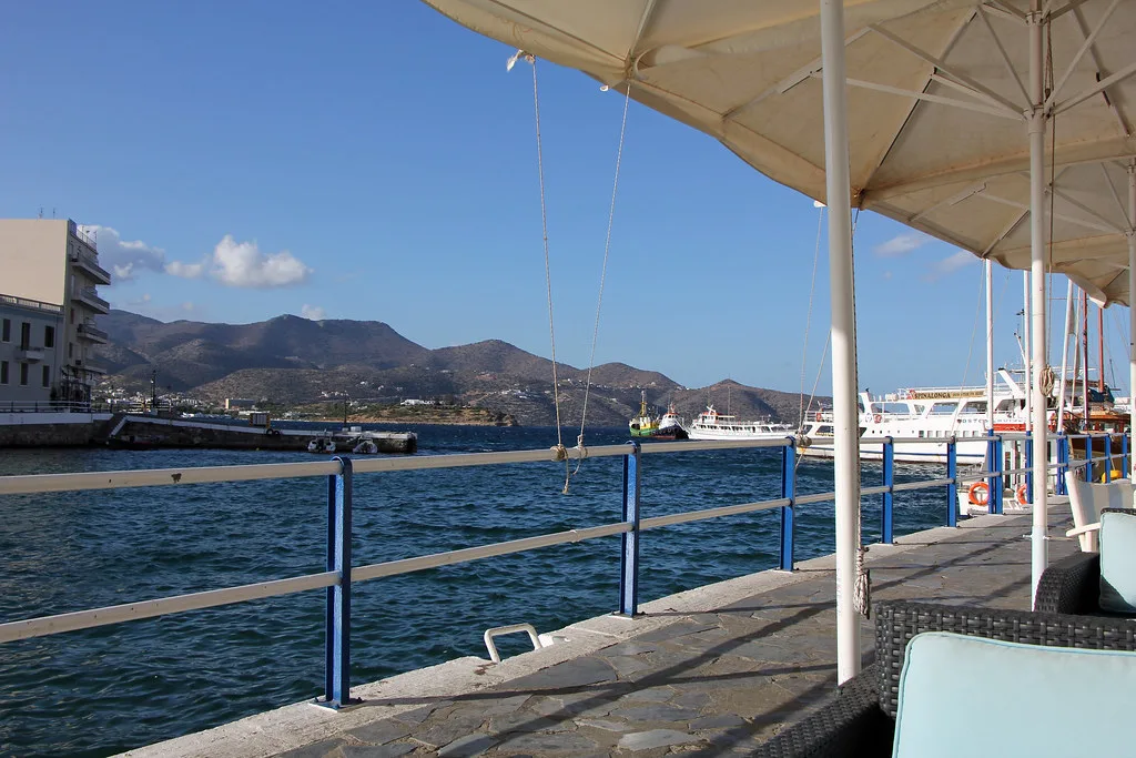Harbour view in Agios Nikolaos