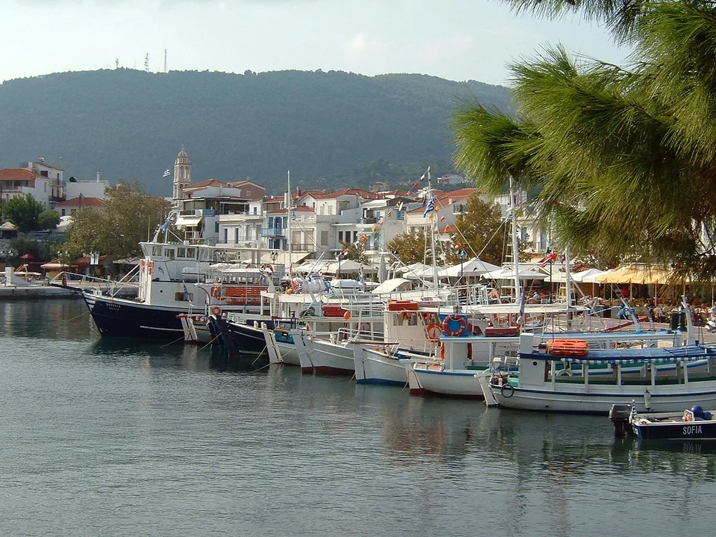 21 View from the Bourtzi, Skiathos