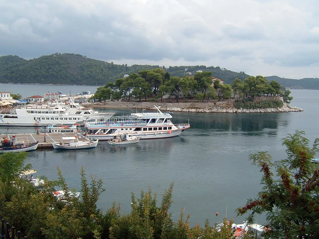 11 View from old town, Skiathos