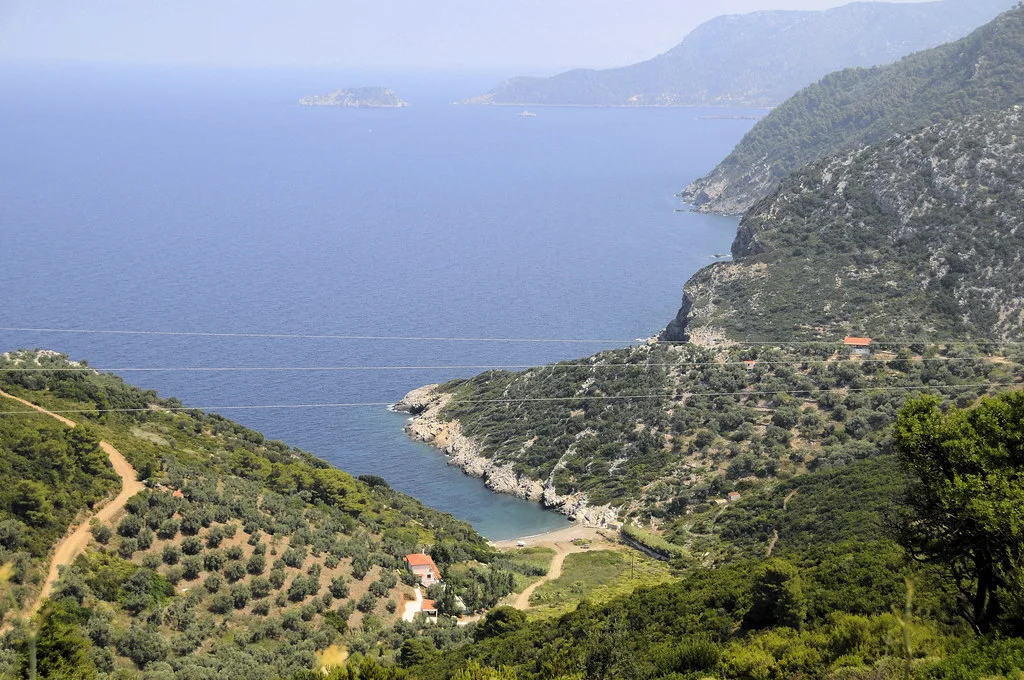 View from Old Alonissos Town, Skiathos