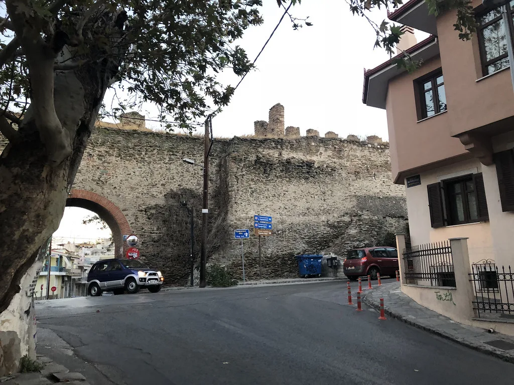 the fortified byzantine and ottoman fortress (heptapyrgion), Thessaloniki