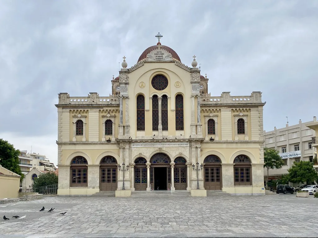 Agios Minas Cathedral, Plateia Agiou Mina, Heraklion, Greece
