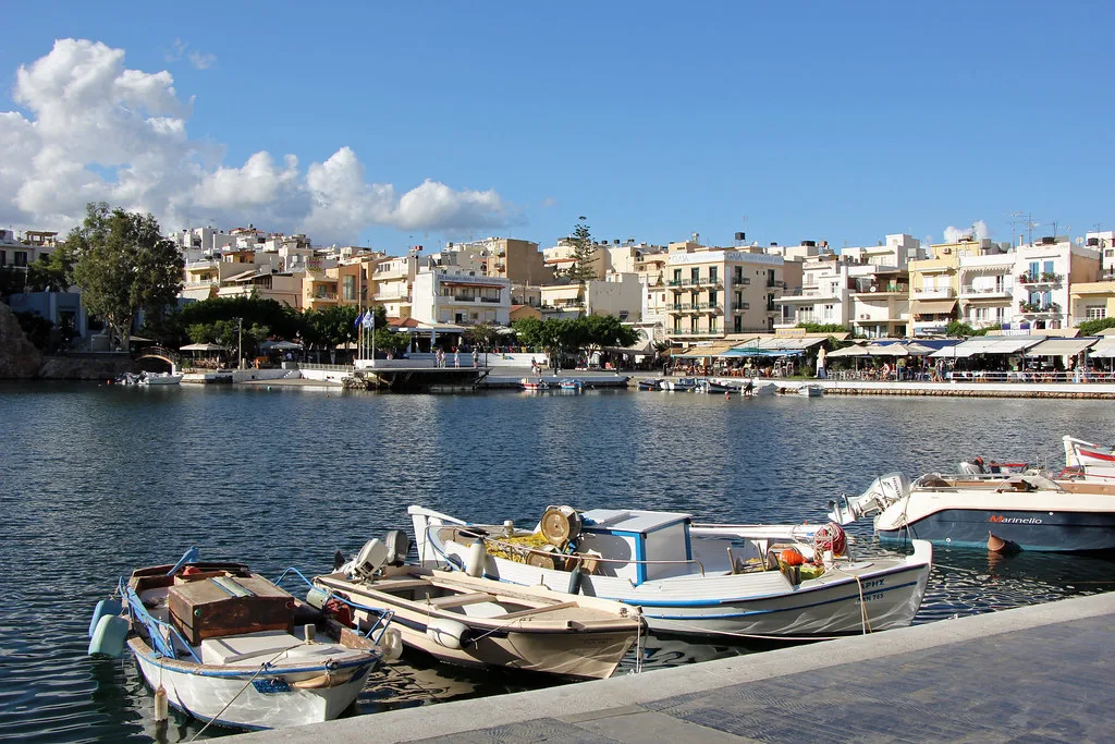 Lake Voulismeni in Agios Nikolaos