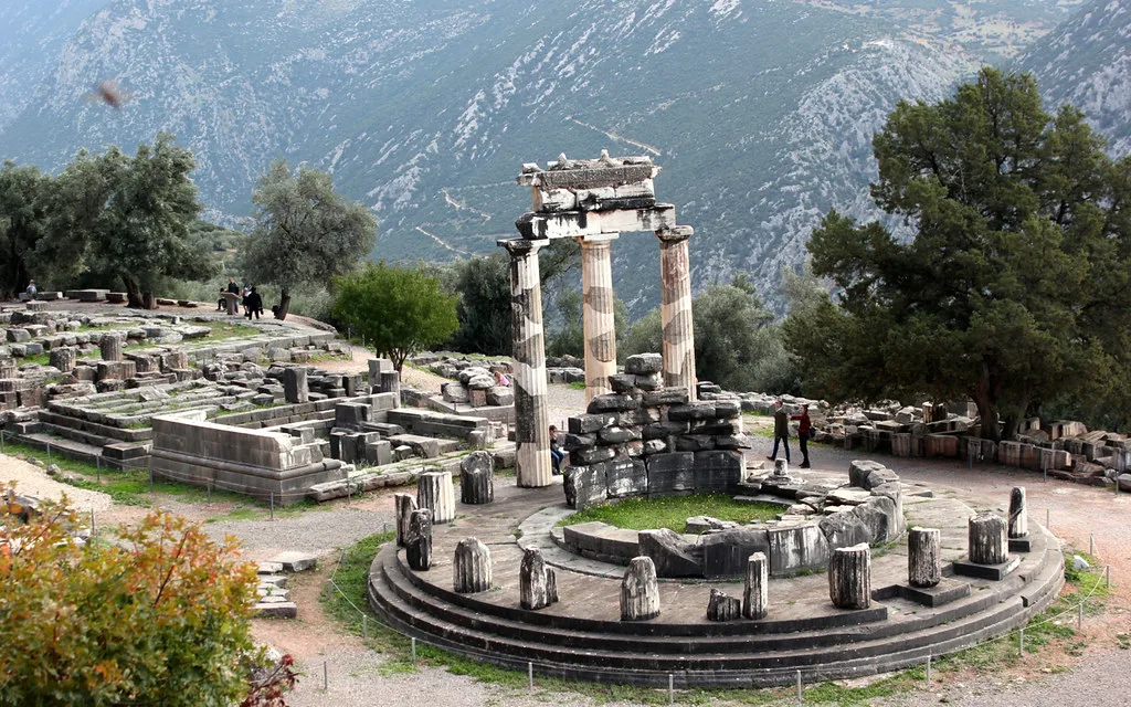 Athena Pronaia Sanctuary at Delphi