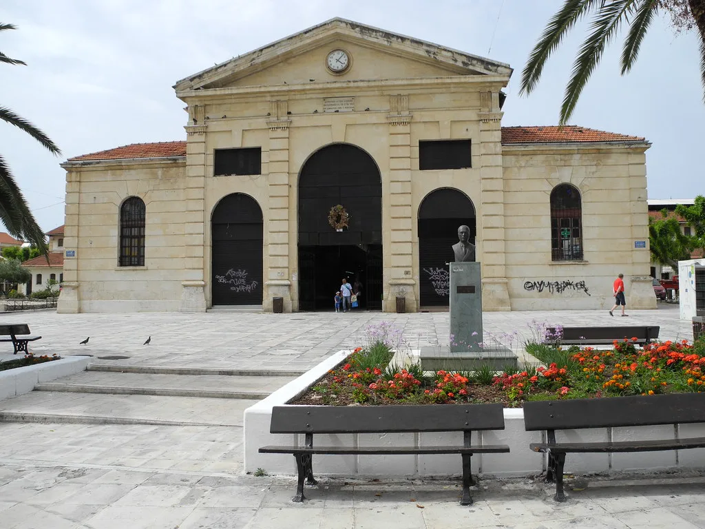 Chania's Agora, the municipal market hall, Chania