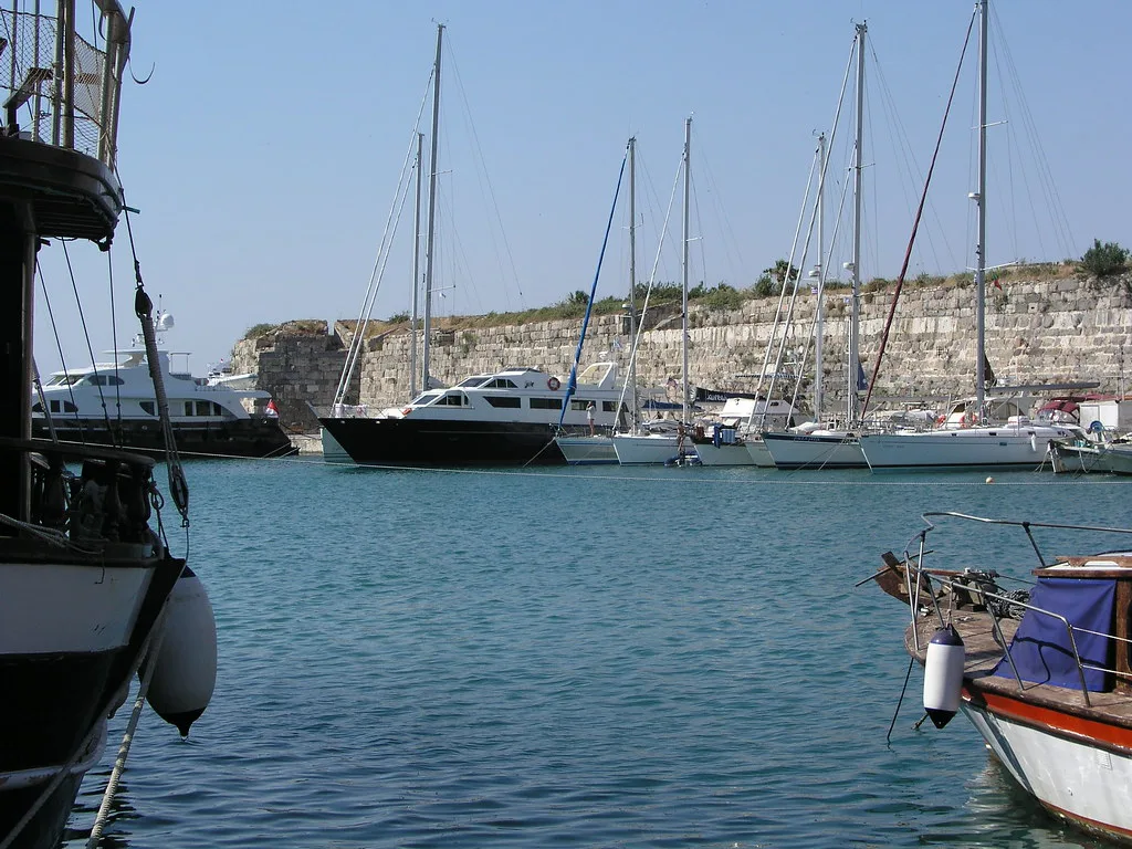 Yachts in Kos