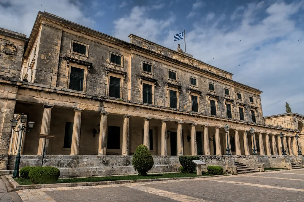 Greece crop Corfu Town sRGB