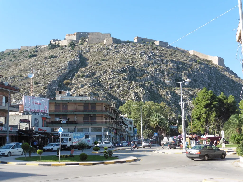Street in Nafplio, Greece