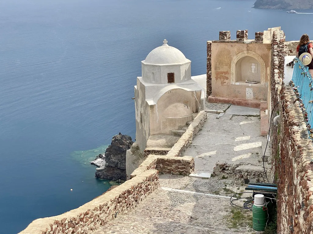 Oia Castle, Oia, Greece, Santorini