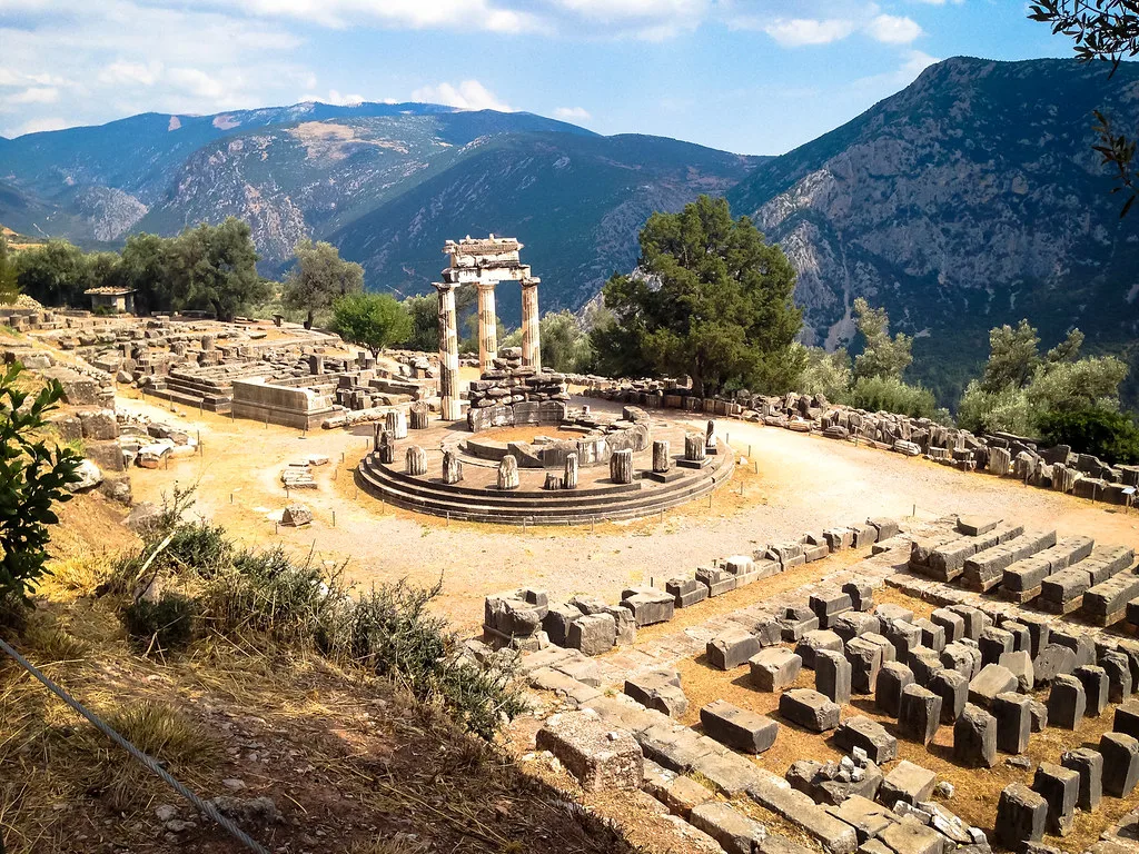 Tholos at the Temple of Athena Pronaia, Delphi