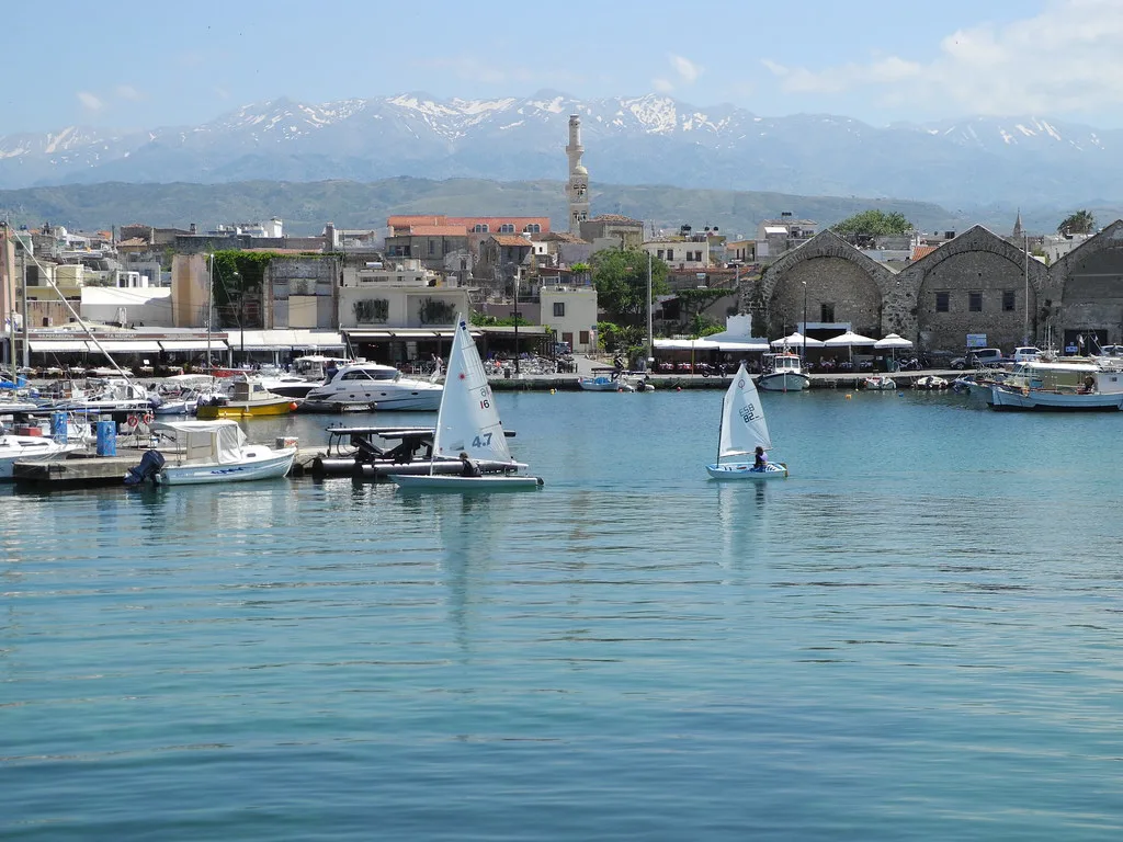 Old harbour, Chania, Greece