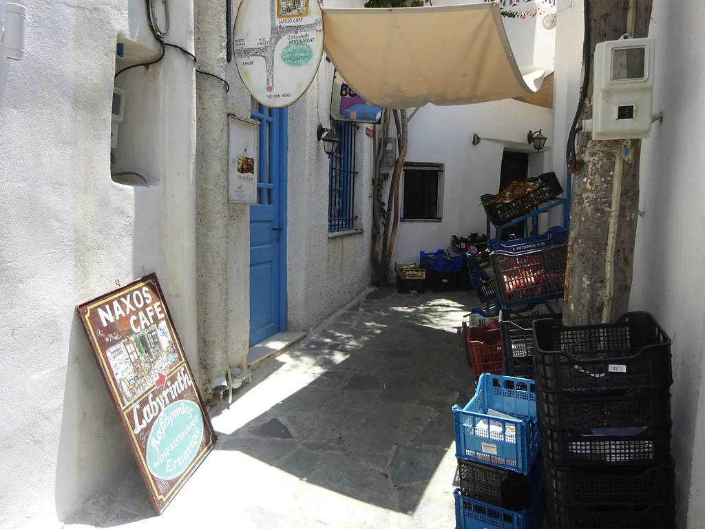 Naxos old town