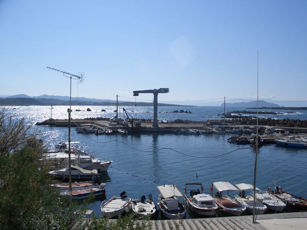 Hania's smaller other harbour, Chania