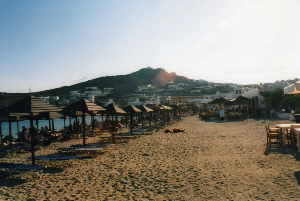 Ornos beach, Mykonos