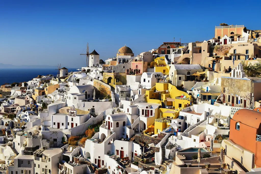 View of Santorini