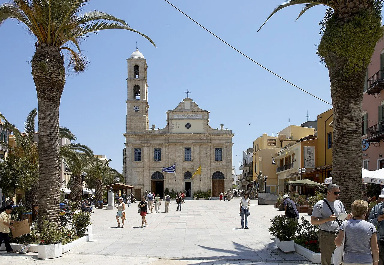 View of Chania, Greece