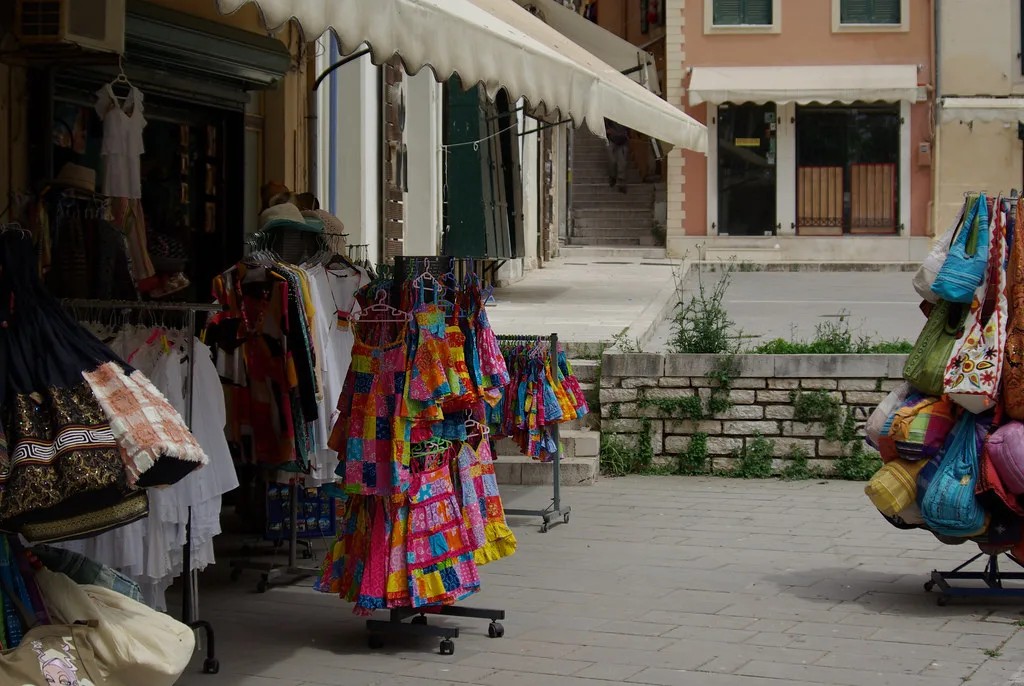 Just a little shopping, Corfu