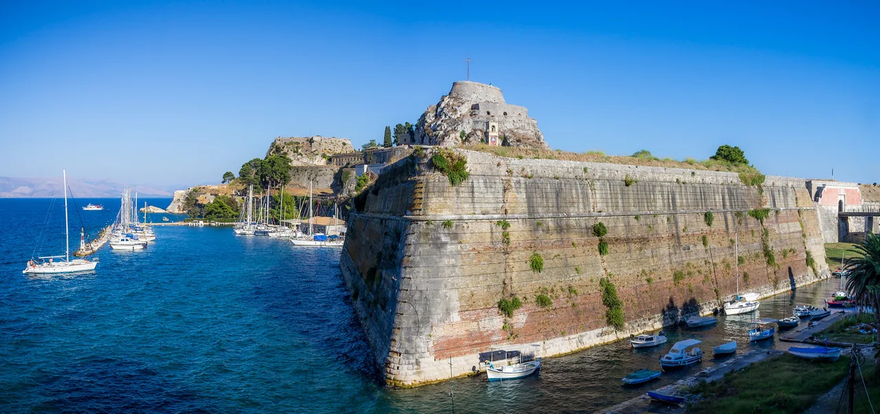 Old Fortress Port & Moat, Corfu
