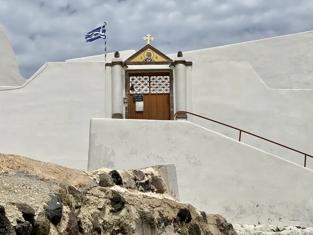 Saint Nikolaos Holy Convent, Imerovigli, Greece, Santorini