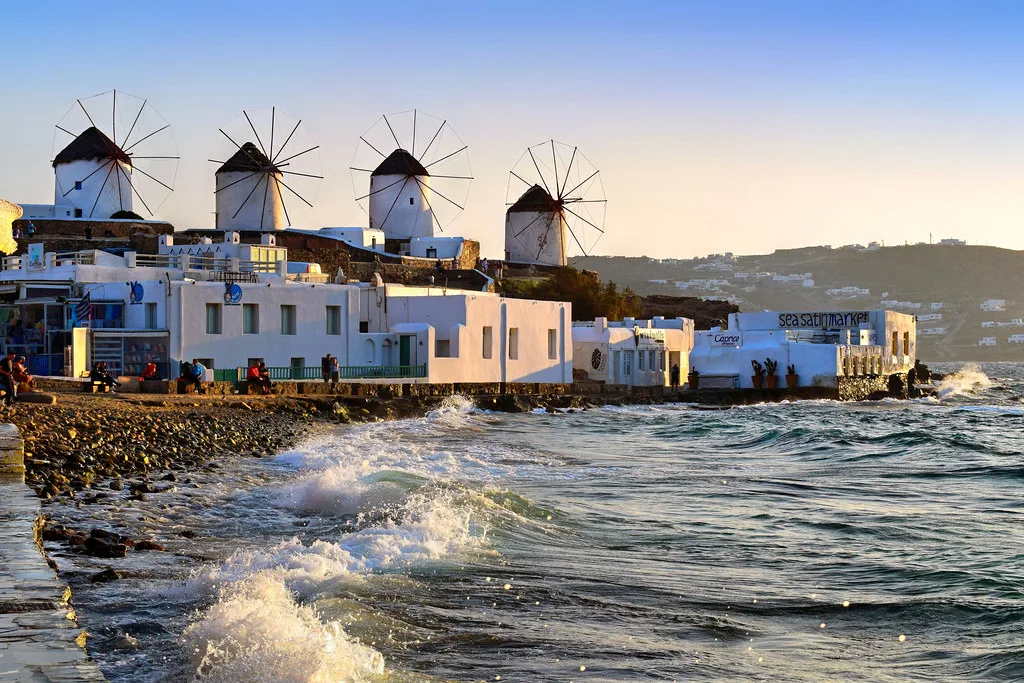 Mykonos Windmills, Greece