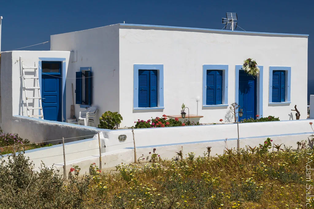 Cycladic Cuboid House, Greece