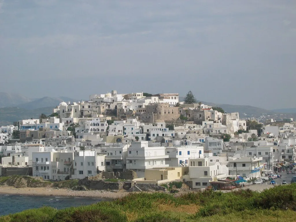 View of Naxos, Greece