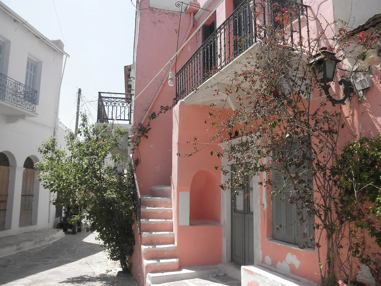 View of Naxos, Greece