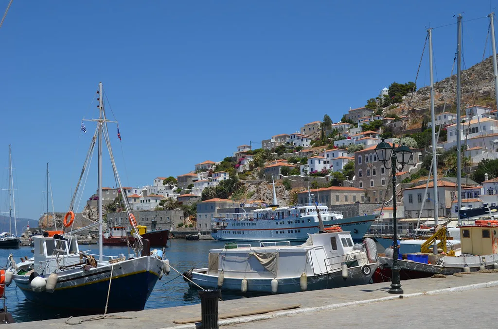 View of Hydra, Greece