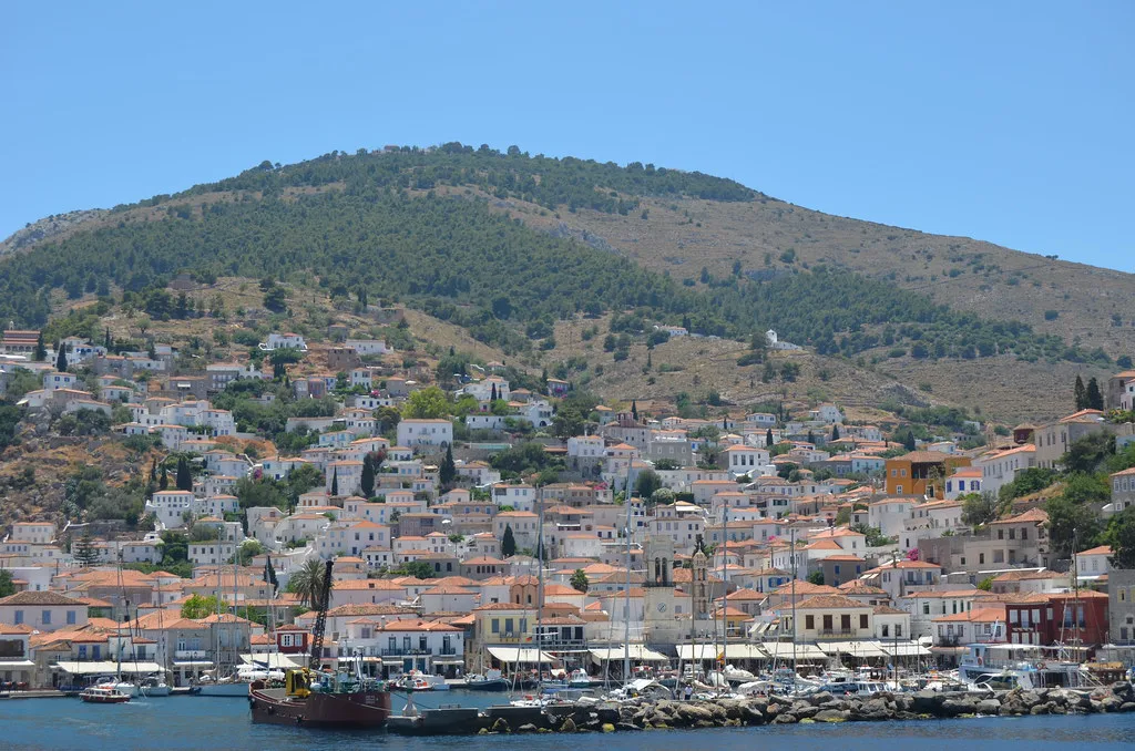 View of Hydra, Greece