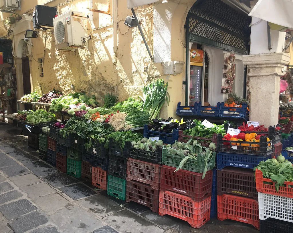 Corfu old town