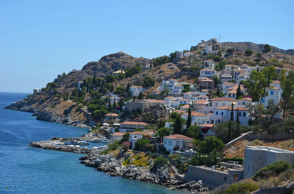 View of Hydra, Greece