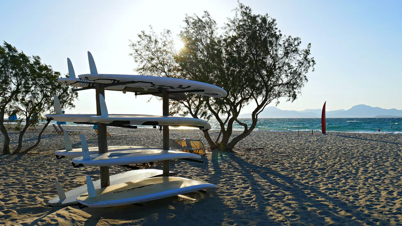 View of Kos, Greece