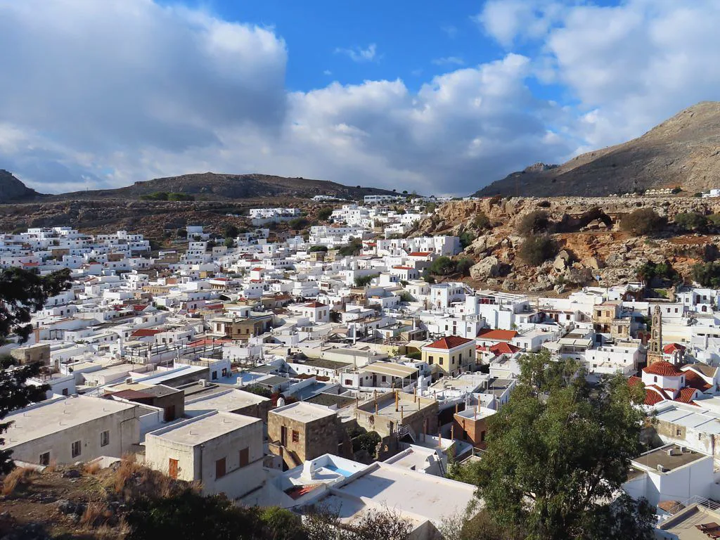 View of Rhodes, Greece