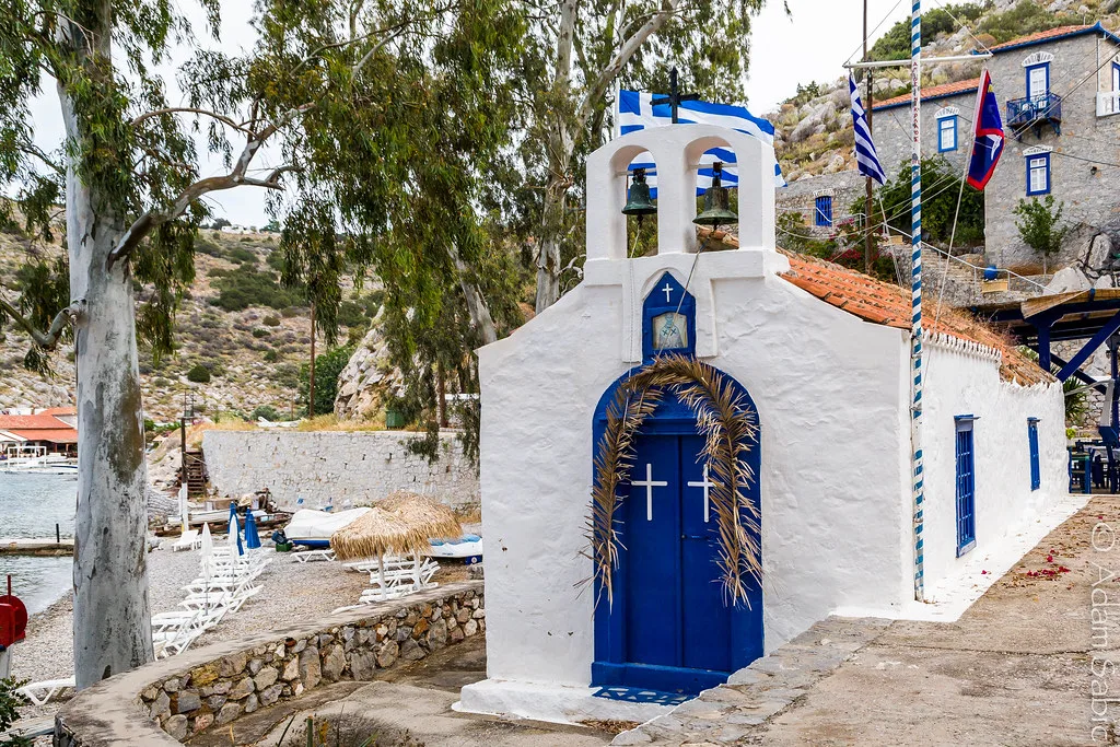 View of Hydra, Greece