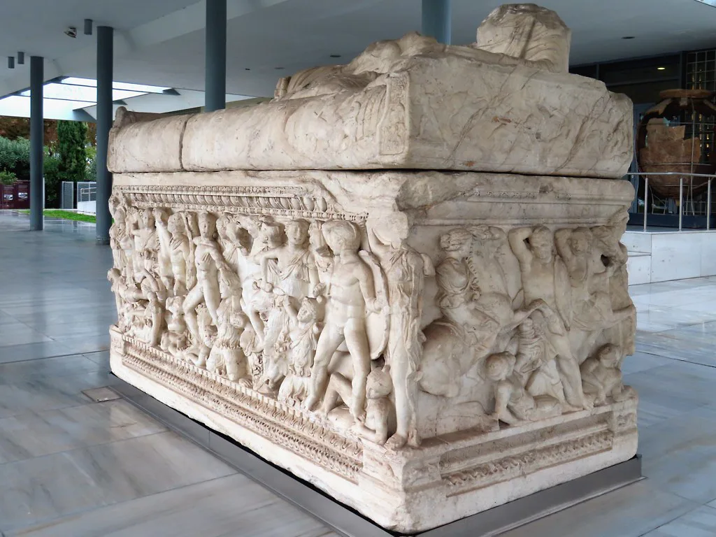 Roman Sarcophagus, Thessaloniki
