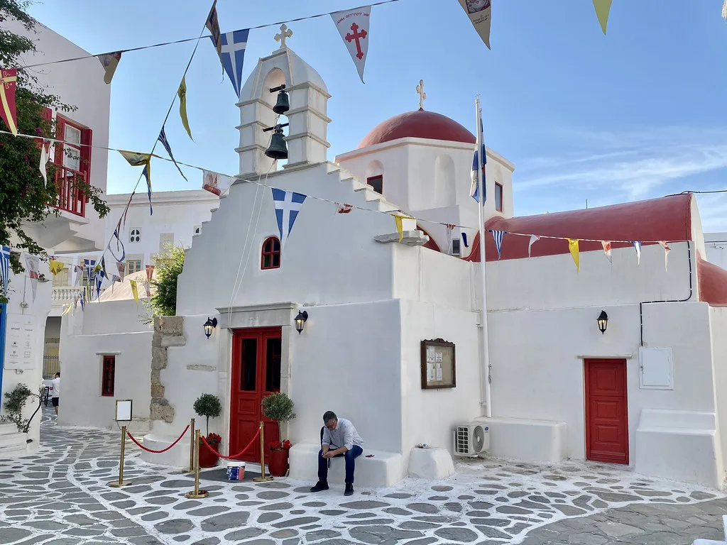 Agia Kyriaki Church, Mykonos, Greece