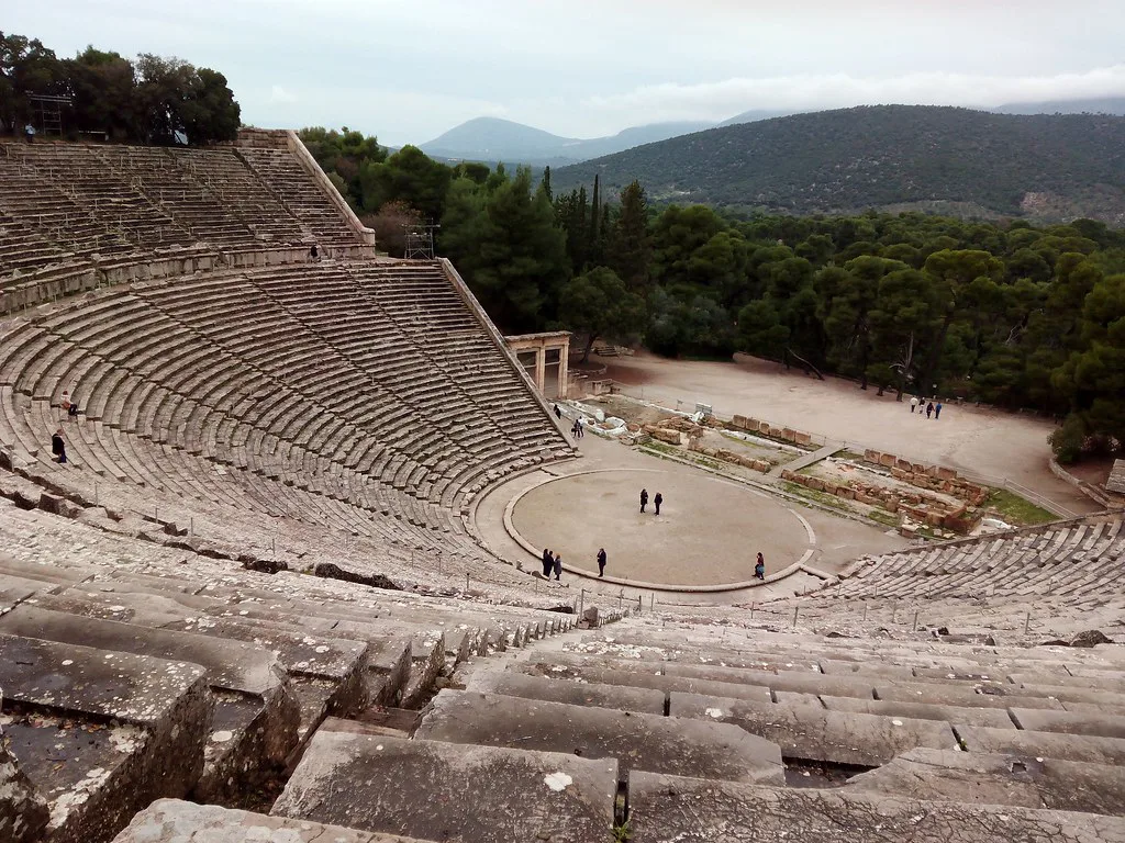 Epidauros Theatre - © Carla Jorge / Agencia Portuguesa do Ambiente, Nafplio