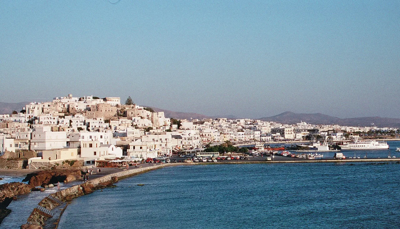View of Naxos, Greece