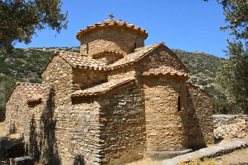 Agios Georgios Diasorites Church near Chalki (Naxos, Greece )