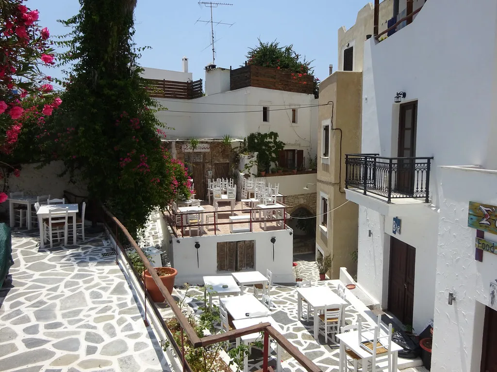 Naxos old town