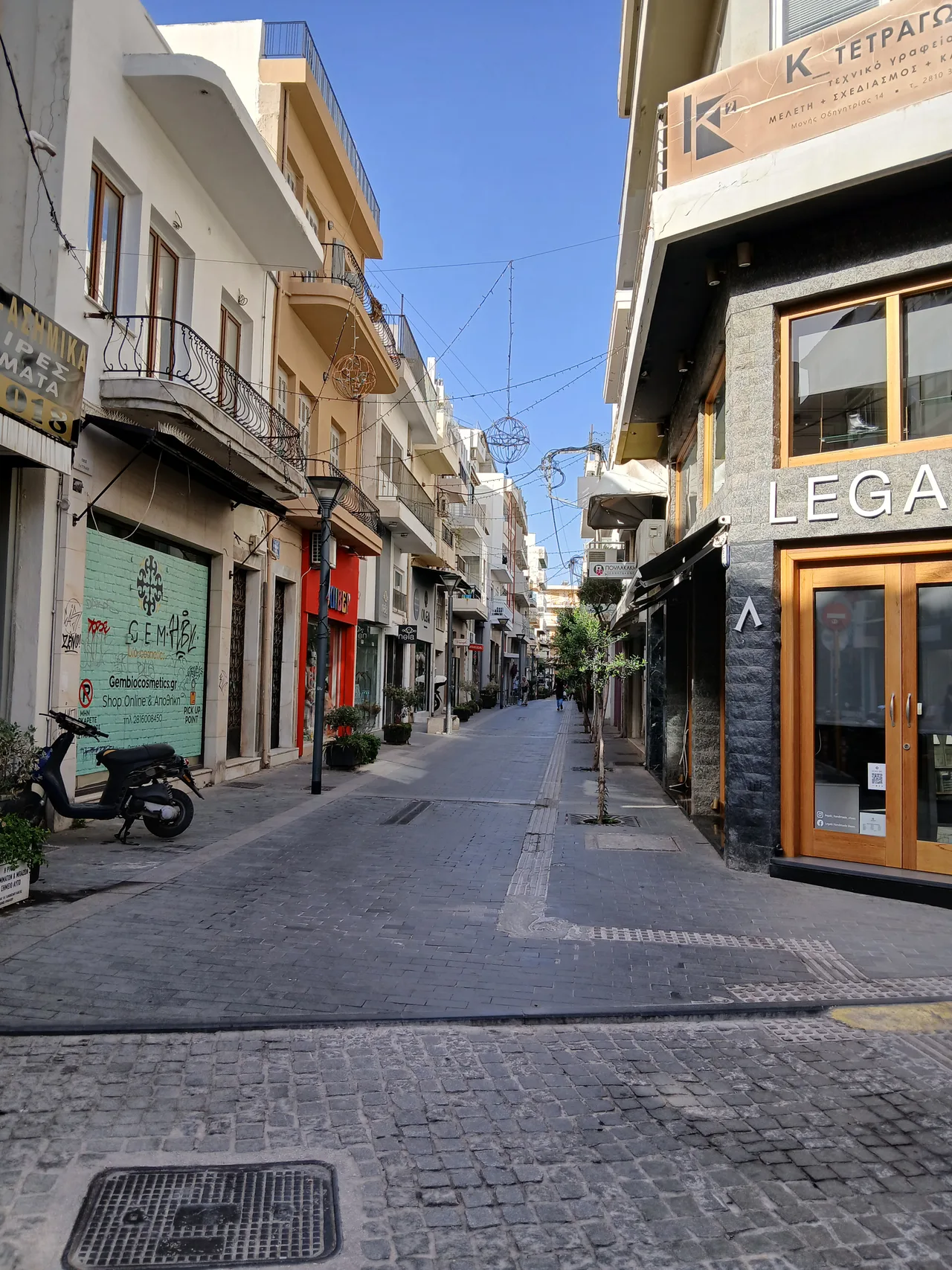Old town street Heraklion
