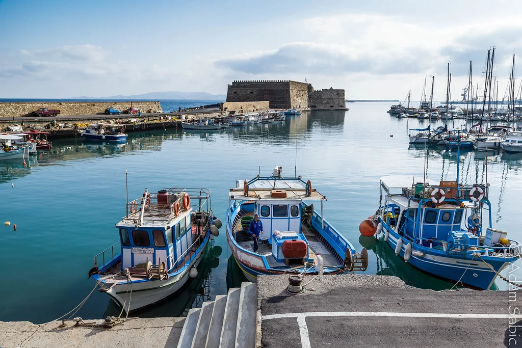 Greek Fishing Boats, Heraklion