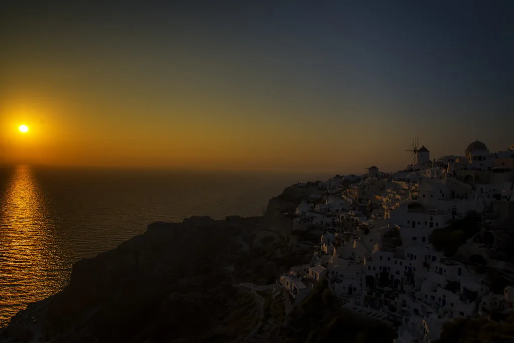 Sunset Oia, Santorini