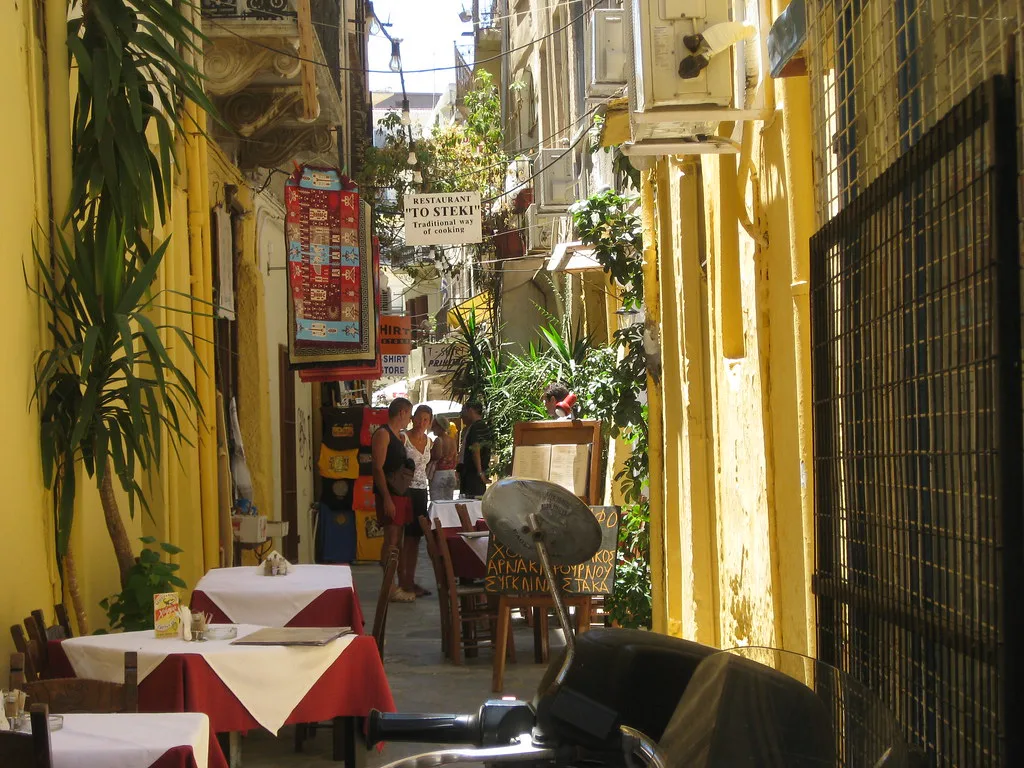 View of Chania, Greece