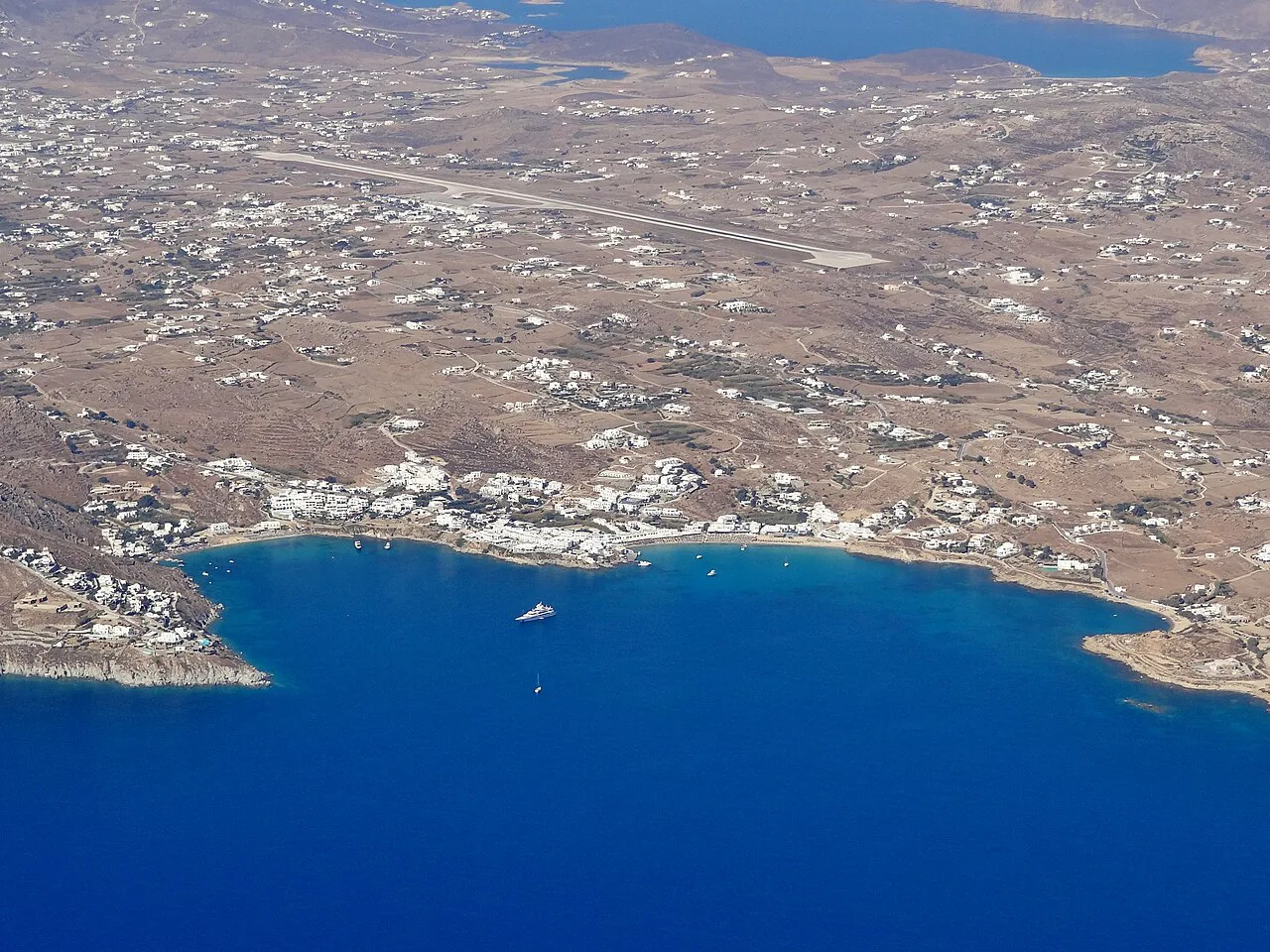 View of Mykonos, Greece